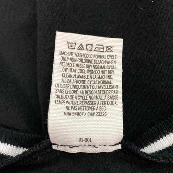 PINK Victoria’s Secret Black Skater Style Dress  Size Large - Picture 10 of 12